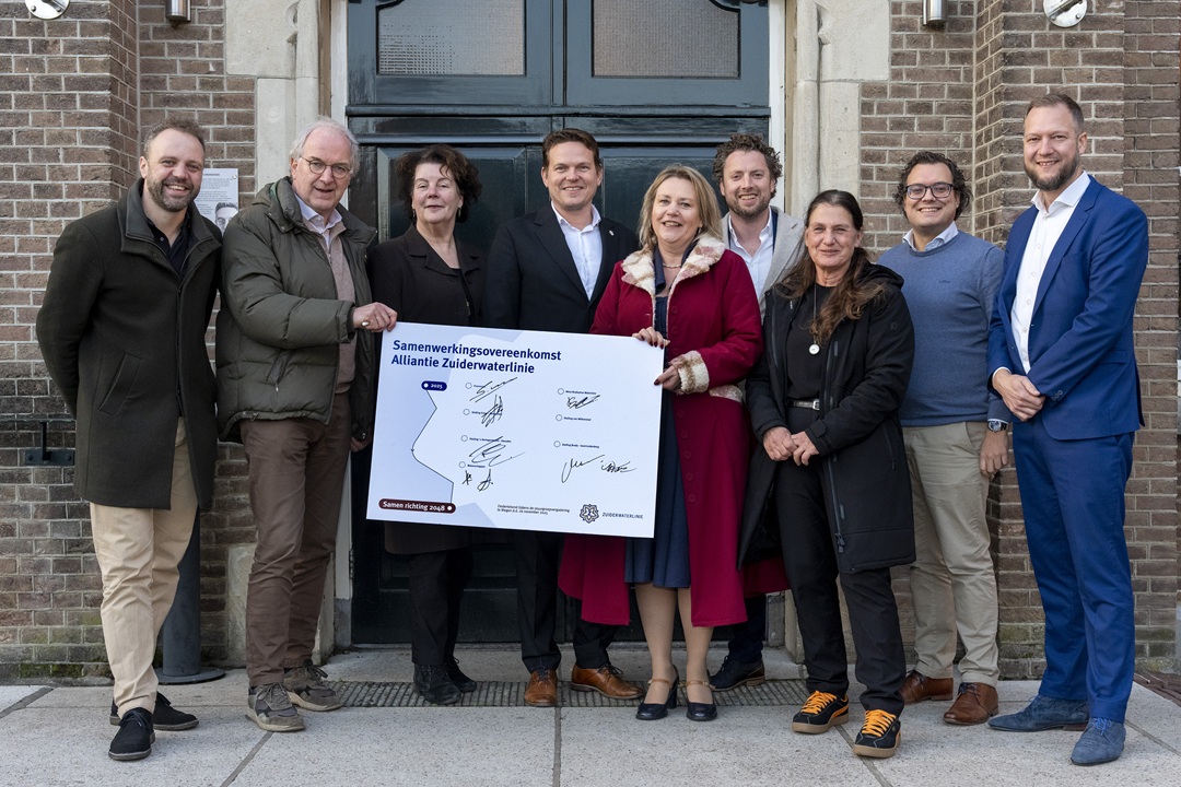 Provincies leggen samenwerking Zuiderwaterlinie tot 2048 vast 